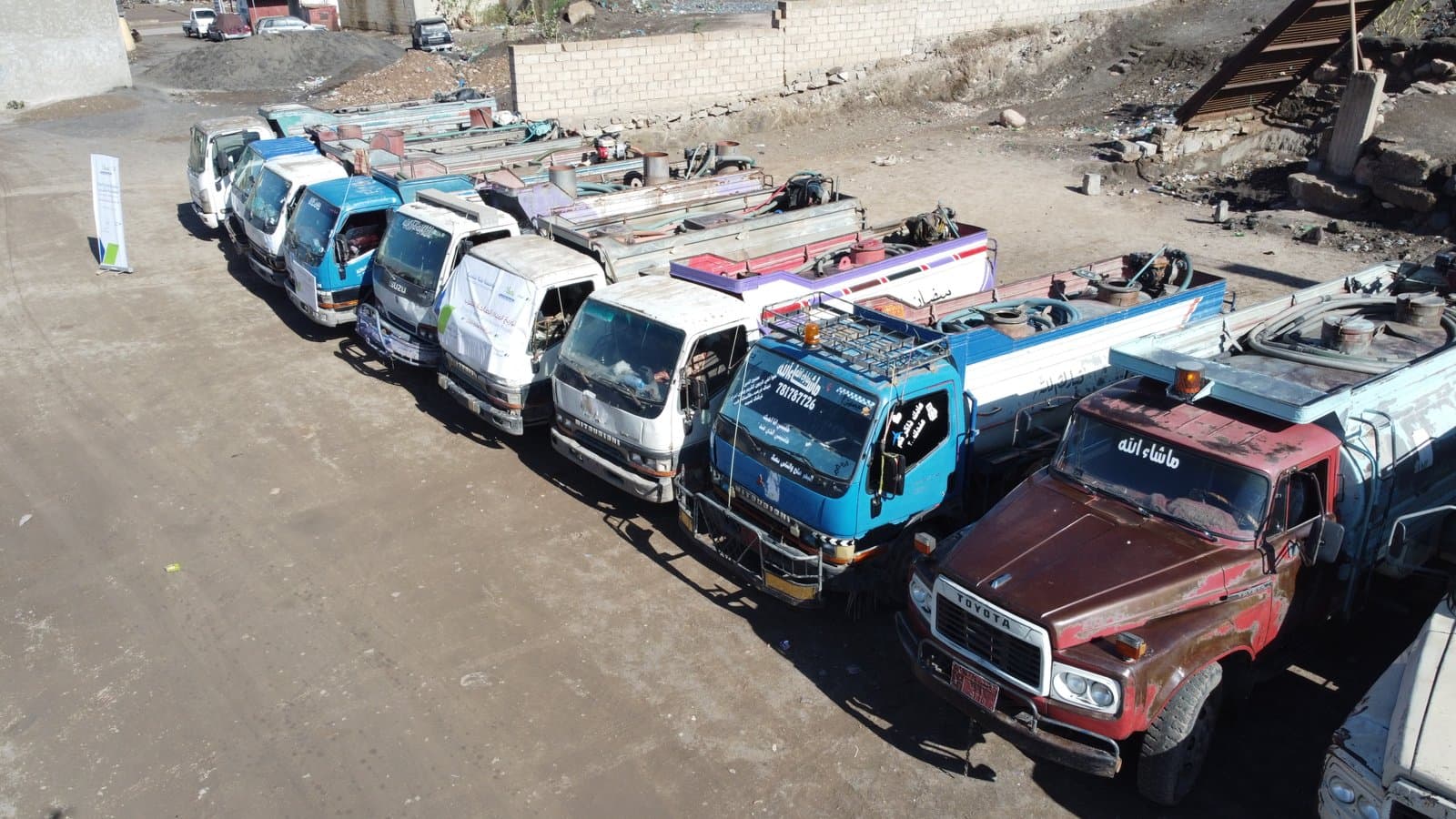 مشروع توزيع المياه الصالحة للشرب في الضالع عن ابناء صالح بابكر مارس ابريل مايو 2026م 2